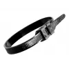 EXERTIS CONNECT priemyselné káblové viazače 235 x 9 mm, čierny nylon, balenie 100 ks 620626