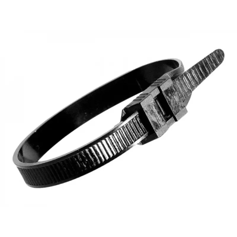 EXERTIS CONNECT priemyselné káblové viazače 235 x 9 mm, čierny nylon, balenie 100 ks 620626