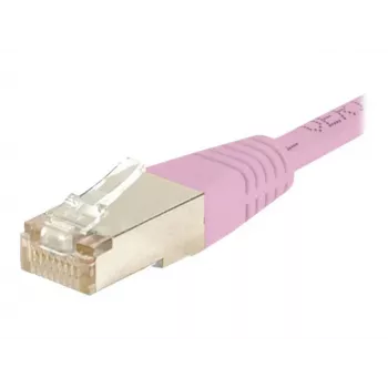 EXERTIS CONNECT Cat6 S/FTP PiMF patch kábel, ružová, 15 m 854486