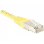 Exertis Connect 853353 Prepojovací kábel Cat.6 F/UTP, 50 m, žltý, tenká ochrana proti ohybu