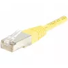 Exertis Connect 853353 Prepojovací kábel Cat.6 F/UTP, 50 m, žltý, tenká ochrana proti ohybu