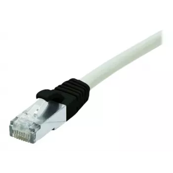 EXERTIS CONNECT Cat6 S/FTP LSZH patch kábel RJ45 na RJ45, 1m, sivá, snagless 851310