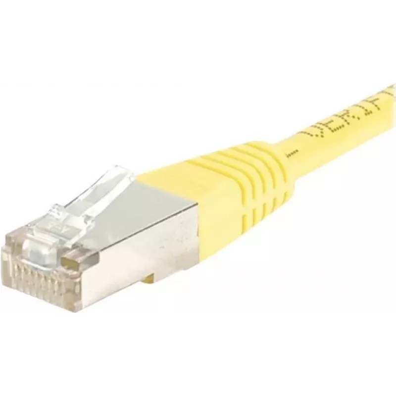 Exertis Connect 854103 0,5 m Cat5e F/UTP (FTP) žltý sieťový kábel