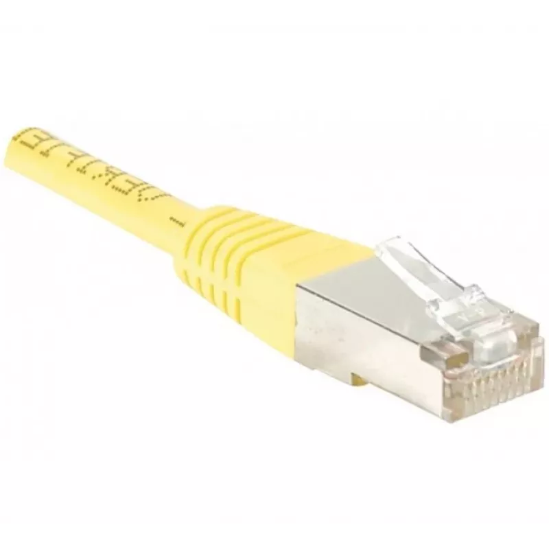 Exertis Connect 854103 0,5 m Cat5e F/UTP (FTP) žltý sieťový kábel