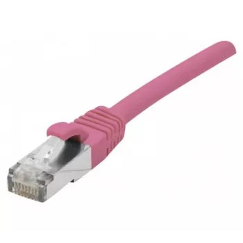EXERTIS CONNECT Cat 6A S/FTP patch kábel, ružová, 1,5 m, Slim Snagless 854377
