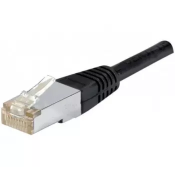 EXERTIS CONNECT Cat.6a F/UTP patch kábel, 0,3 m, čierny, 10 Gbps 850012