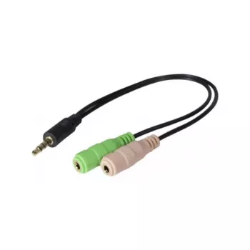 Exertis Connect CTIA headset adaptér - 3,5 mm TRRS na dual TRS (rozbočovač slúchadlá/mikrofón) 721135