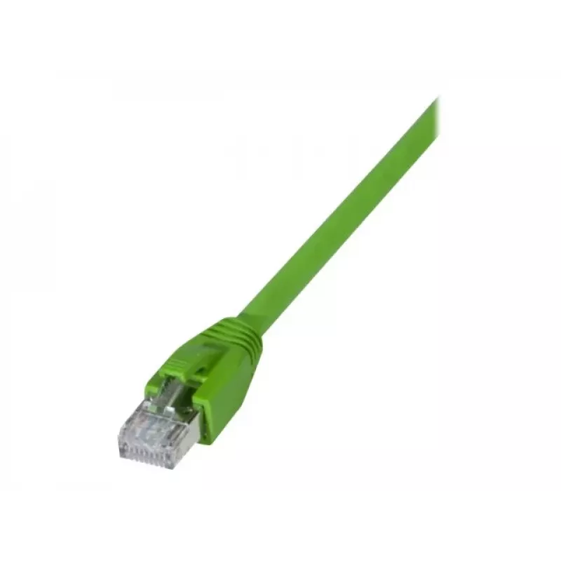EXERTIS CONNECT CAT.6A S/FTP priemyselný patch kábel, zelená, 1,0 m 854295