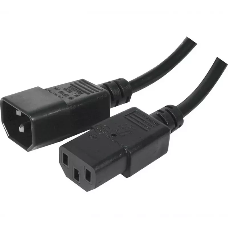 EXERTIS CONNECT predlžovací kábel IEC C13 čierny 7,5 m (EXC808051)