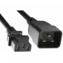 EXERTIS CONNECT predlžovací napájací kábel IEC C20 na C13 3 m čierny 808001