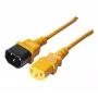 EXERTIS CONNECT predlžovací napájací kábel IEC C14 na C13, 1,8 m, oranžový EXC808075