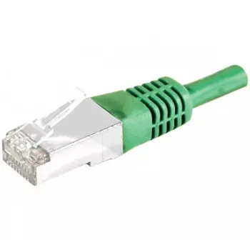 EXERTIS CONNECT Cat.6 S/FTP patch kábel, 0,15 m, zelená 856812