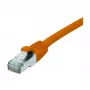 EXERTIS CONNECT Cat 6 F/UTP patch kábel, PoE, LSZH, oranžová, 30 m 854430
