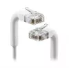 Exertis Connect RJ45 patch kábel, Cat. 6A, F/FTP, uhlový, bezhalogénový, sivý, 0,3 m (854306)