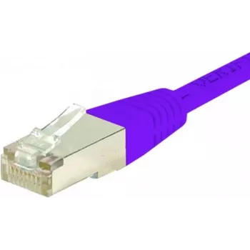 Exertis Connect 854451 Cat6 S/FTP patch kábel, 0,3 m, fialová