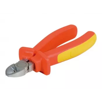 EXERTIS CONNECT 160 mm bočné štípacie kliešte pre elektrikárov, viackomponentné rukoväte, 62 HRC, DIN ISO 5749 815613