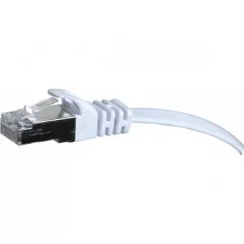 EXERTIS CONNECT plochý U/FTP Cat.6 patch kábel, biela, 3,0 m 845058