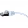 EXERTIS CONNECT plochý U/FTP Cat.6 patch kábel, biela, 3,0 m 845058