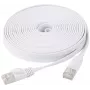 EXERTIS CONNECT plochý U/FTP CAT.6 patch kábel, biela, 10 m 845061
