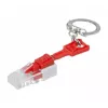 EXERTIS CONNECT RJ45 Port Lock (balenie 10 ks, modrá) s kľúčom – blokuje neoprávnený prístup k sieti 848943
