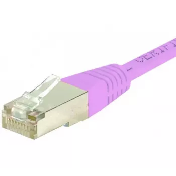 EXERTIS CONNECT Cat.6 S/FTP PiMF patch kábel, RJ45, ružová, 30 m 854488