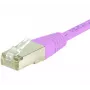 EXERTIS CONNECT Cat.6 S/FTP PiMF patch kábel, RJ45, ružová, 30 m 854488