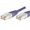 Exertis Connect 853341 Cat6 F/UTP sieťový kábel, 20 m, fialová