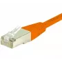 EXERTIS CONNECT Cat6 F/UTP patch kábel, oranžový, 50 m 853355