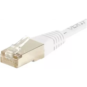 EXERTIS CONNECT Cat6 F/UTP patch kábel, 2m, biela, Slim Bend Protection 853813