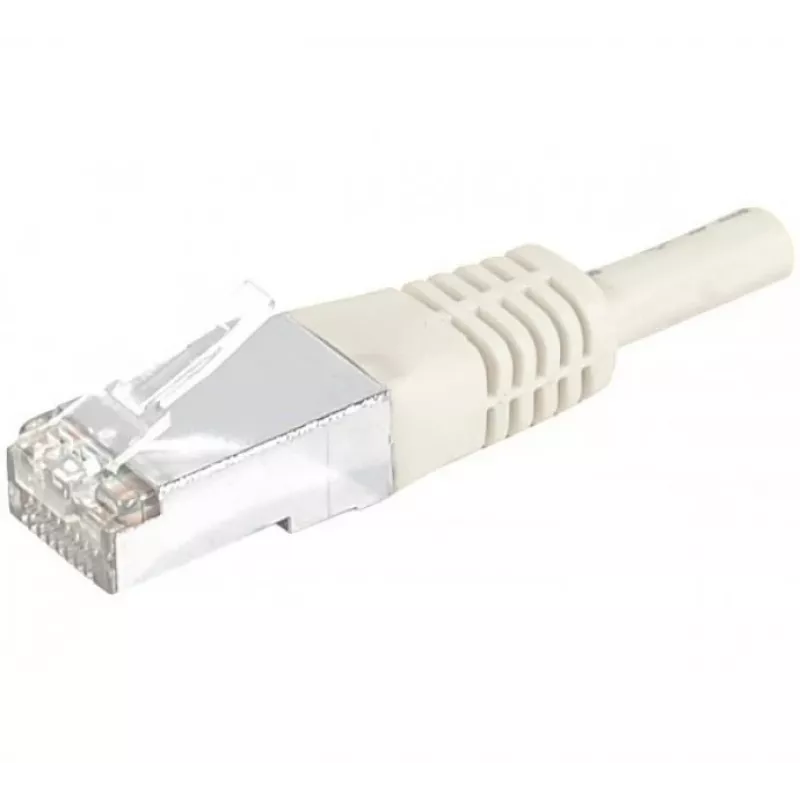 EXERTIS CONNECT Cat.6A S/FTP patch kábel, 20 m, sivý 857780