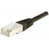 EXERTIS CONNECT Cat.6 F/UTP patch kábel, 30 m, čierny, Slim Snagless Boot 853349