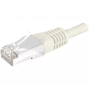 EXERTIS CONNECT Cat.6A S/FTP patch kábel, 90 m, sivá, 10 Gbps, Slim Snagless Boot 857795