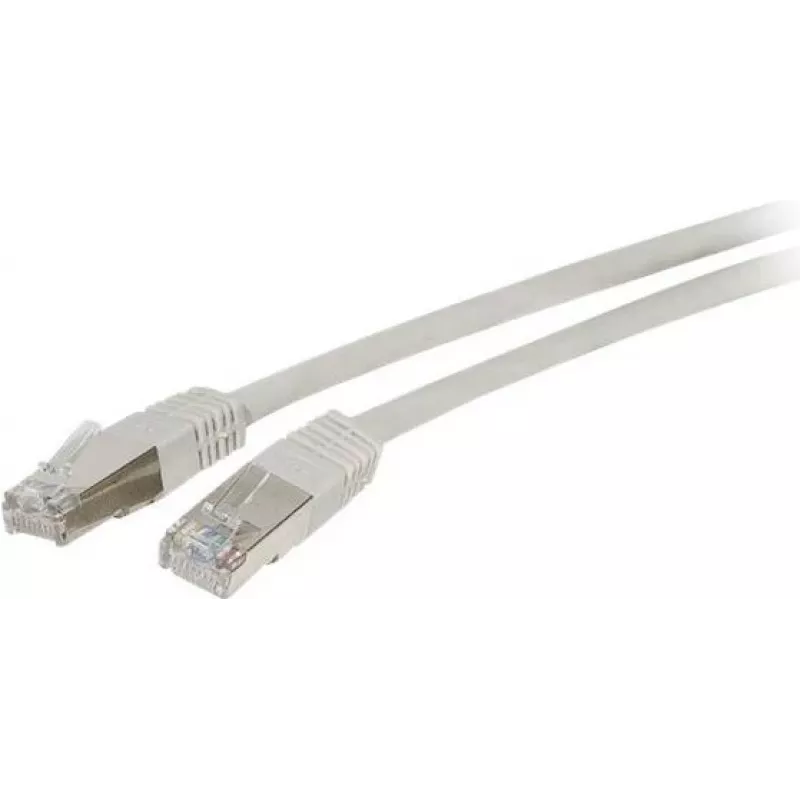 EXERTIS CONNECT Cat.6A S/FTP patch kábel, 90 m, sivý, 10 Gbps, Slim Snagless Boot 857795