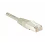 EXERTIS CONNECT Cat5e F/UTP patch kábel, sivý, 0,15 m, Slim Snagless Boot 857800