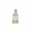EXERTIS CONNECT Cat5e F/UTP patch kábel, sivý, 0,15 m, Slim Snagless Boot 857800