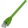 EXERTIS CONNECT Cat6A S/FTP priemyselný patch kábel, PUR, zelená, 3m 854297