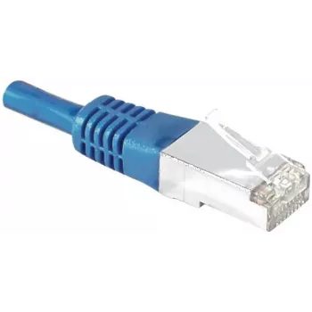 EXERTIS CONNECT Cat.6A S/FTP patch kábel, 10 m, modrý 858322