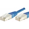Exertis Connect 856832 Cat6 S/FTP sieťový kábel, 0,5 m, modrá