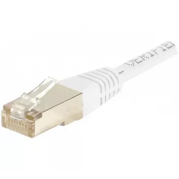 Exertis Connect 856833 Cat6 S/FTP sieťový patch kábel, 0,5 m, biela