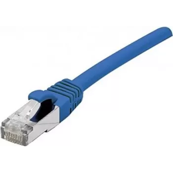 EXERTIS CONNECT Cat6 F/UTP LSZH patch kábel, PoE, modrá, 30m 854402