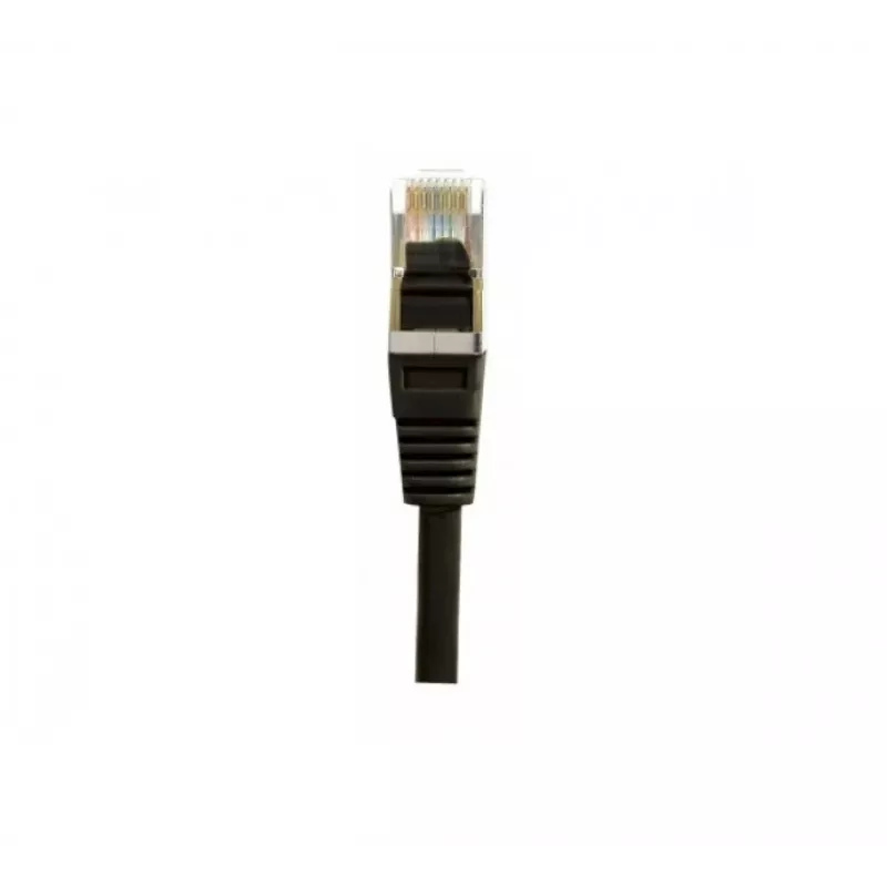 EXERTIS CONNECT Cat.6 S/FTP PiMF patch kábel, RJ45, čierna, 2 m 856870