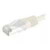 EXERTIS CONNECT Cat6 S/FTP patch kábel, 1,5 m, sivý, Slim Bend Protection 856855