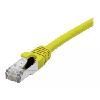 EXERTIS CONNECT Cat 6A S/FTP patch kábel, 2m, žltá 858422