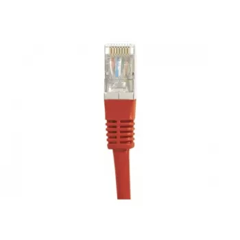 EXERTIS CONNECT Cat.6 S/FTP patch kábel, PiMF, červený, 5,0 m 856883