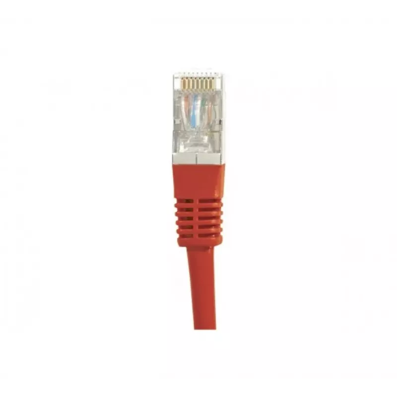 EXERTIS CONNECT Cat.6 S/FTP patch kábel, PiMF, červený, 5,0 m 856883