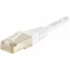 EXERTIS CONNECT Cat.6 S/FTP PiMF patch kábel, RJ45, biela, 30 m 856935