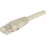 Exertis Connect 857180 Cat5e U/UTP sieťový patch kábel, sivá, 0,15 m