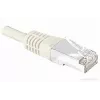 EXERTIS CONNECT CAT.6A S/FTP patch kábel, 3 m, sivý, Slim Bend Protection 857730
