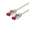 Exertis Connect EXC856913 Prepojovací kábel Cat.6 S/FTP, 90 m, sivý, tenká ochrana proti ohybu