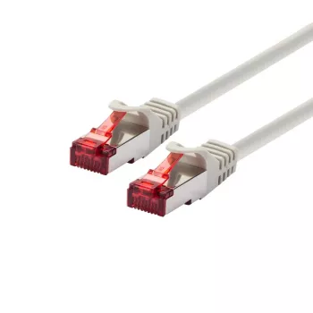 Exertis Connect EXC856913 Cat.6 S/FTP patch kábel, 90 m, sivá, Slim Bend Protection